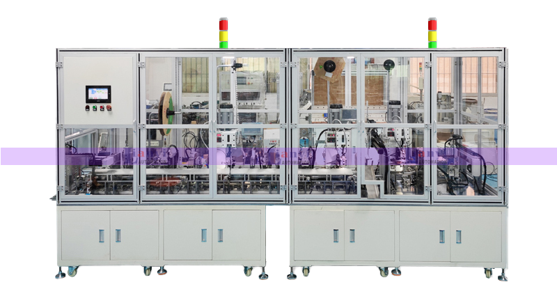 溫控器雙線打端自動化設(shè)備